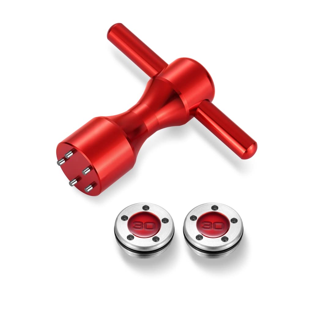 ROYMADE putter weights kit with wrench and case for easy upgrades