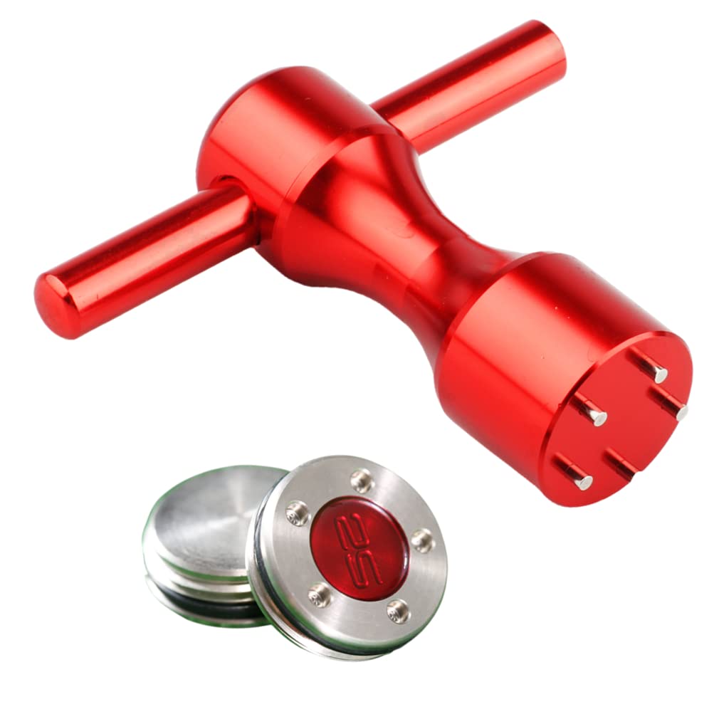 ROYMADE red wrench kit with case, handy tool for quick weight changes