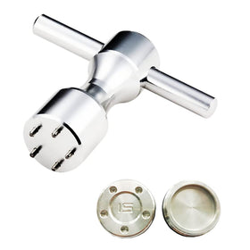 ROYMADE stainless steel 10g and 20g weights in view