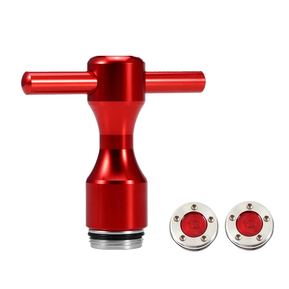 ROYMADE mixed-metal weights offer varied feel and balance possibilities.