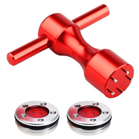 Wide 5g–45g range supports varied swing weights