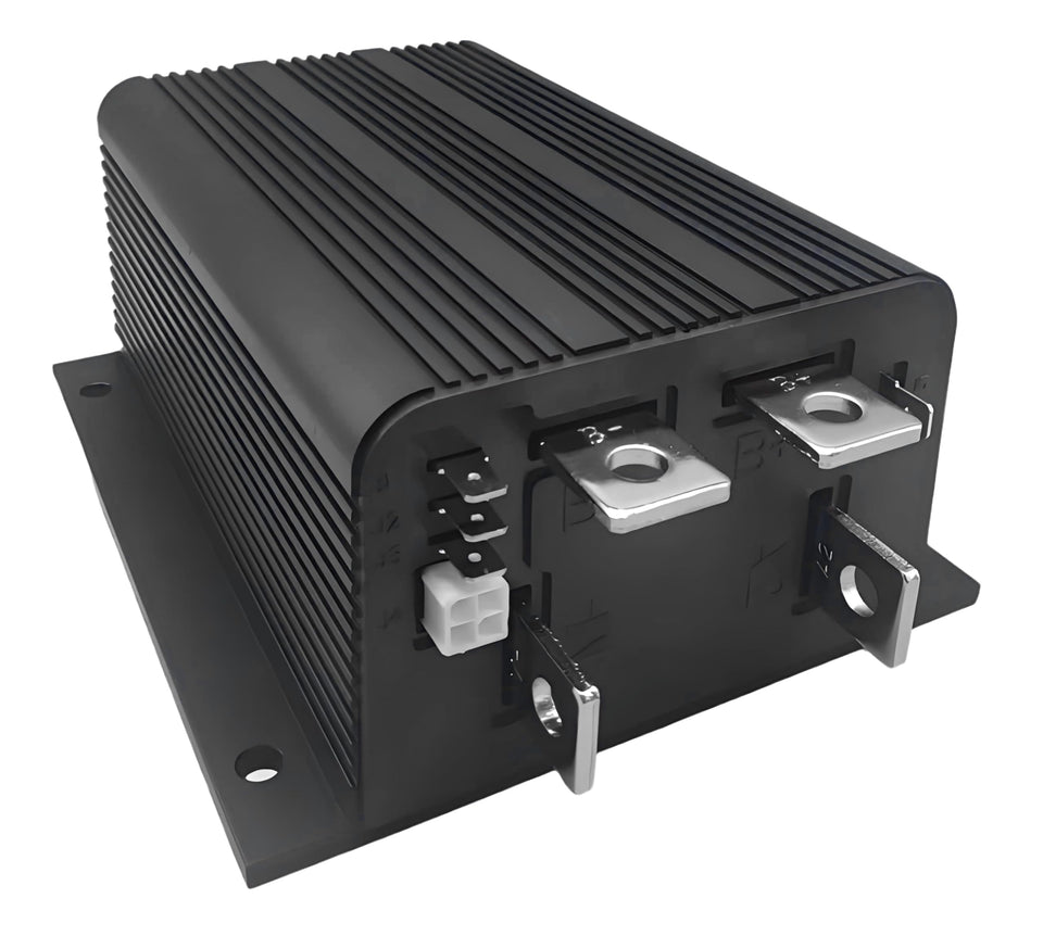 RQG 36V 275A controller front view for smooth acceleration and reliability.
