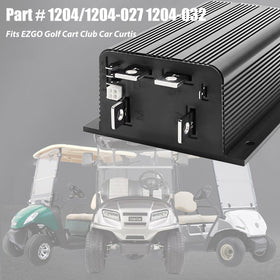 RQG 36V 275A controller side view showing easy cart integration.