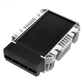 RQG IP67 waterproof aluminum housing protects against water and dust