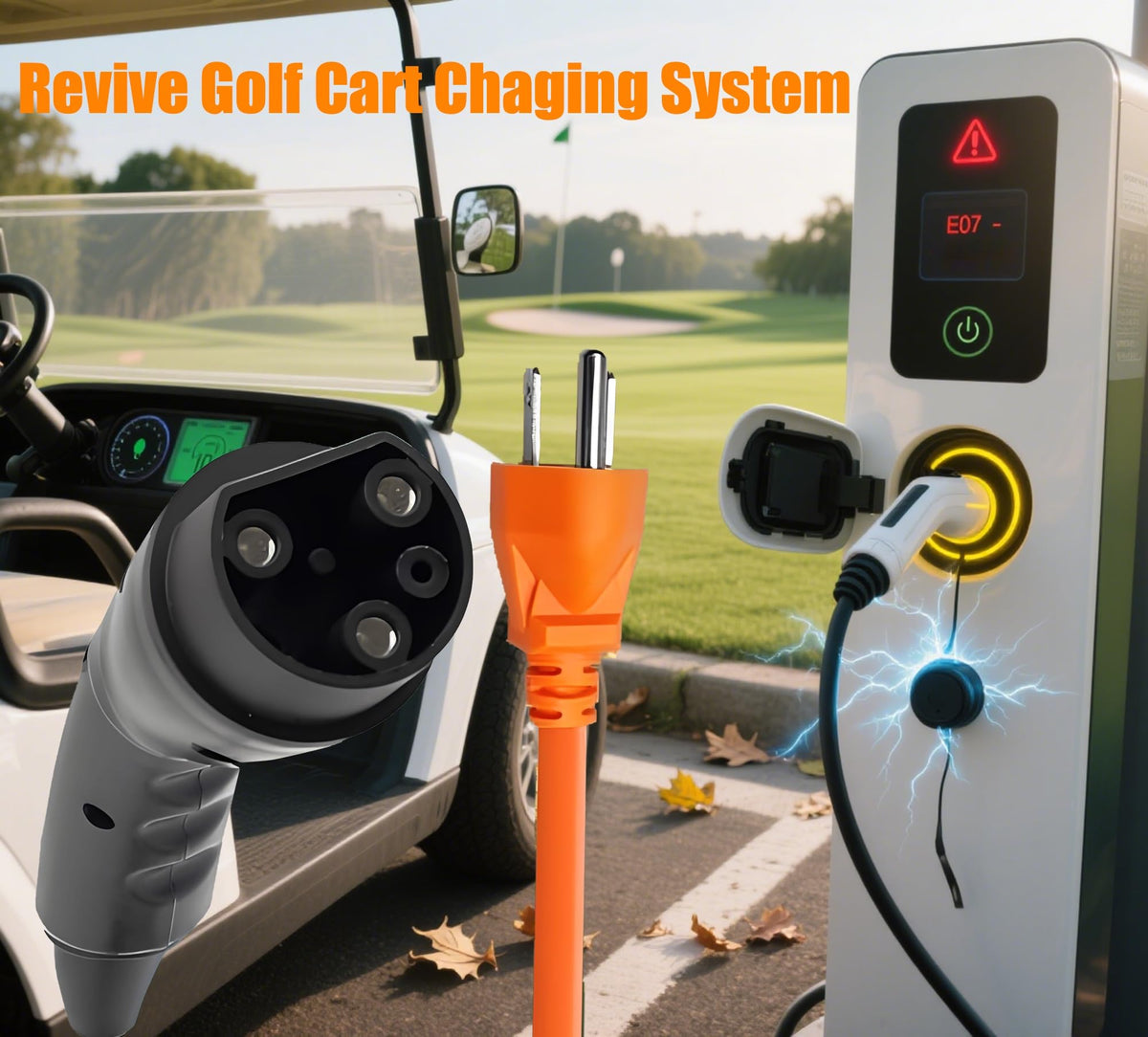 RQG pure copper wires for better conductivity and efficient charging.