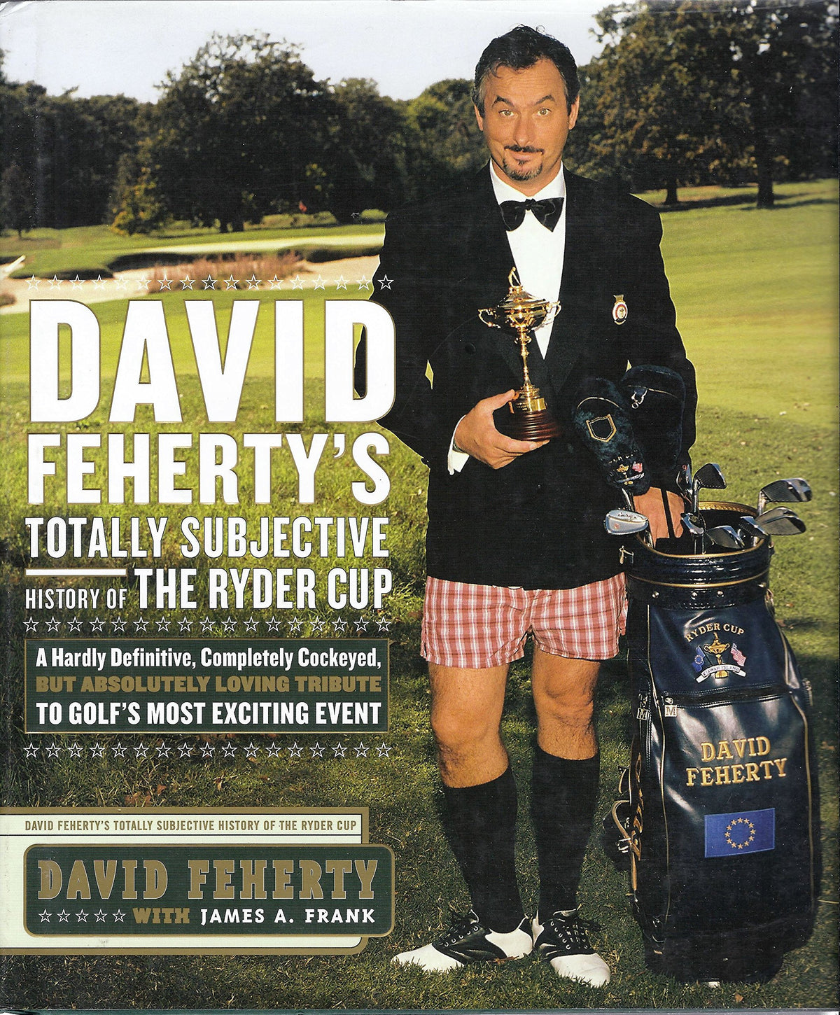 Rugged Land David Feherty Ryder Cup cover: collectible edition for golf history fans
