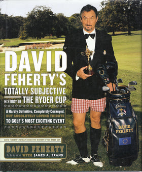 Rugged Land David Feherty Ryder Cup cover: collectible edition for golf history fans