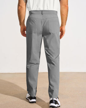 Runcati pants back pockets detail highlighting secure storage on outings.