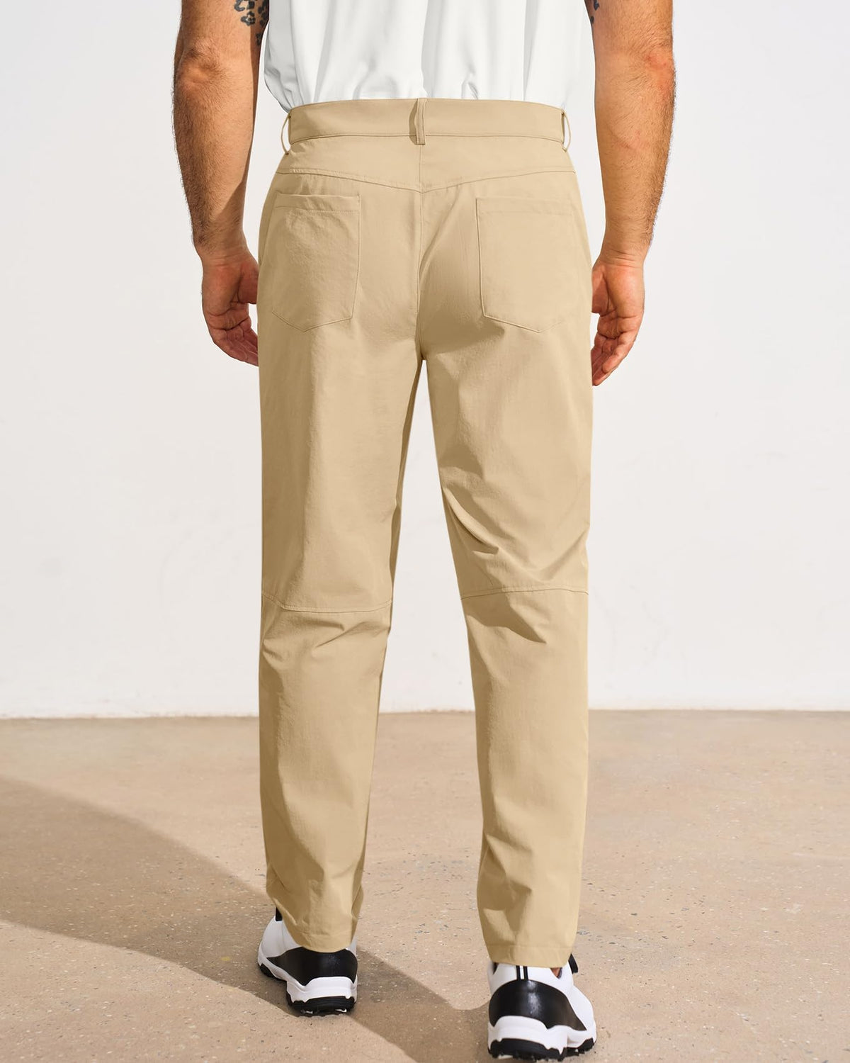 Runcati mens golf pants feature side pockets for essentials