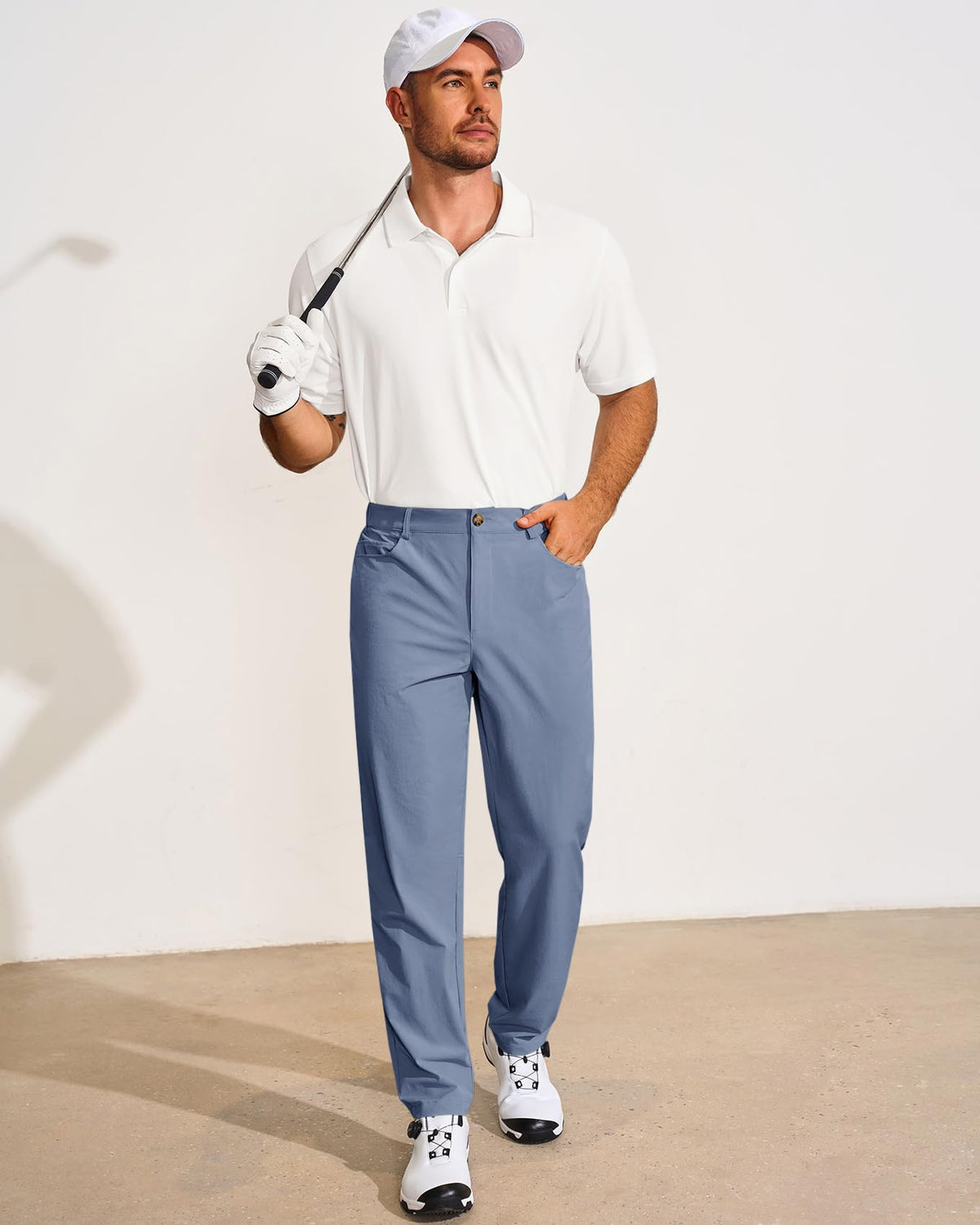 Runcati's soft, breathable fabric keeps you comfortable on warm days