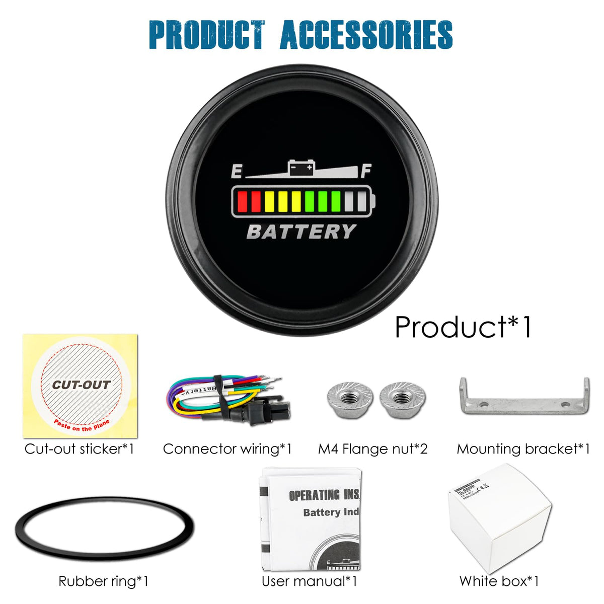 Runleader RL-BI069B IP65 rating protects the display in outdoor environments