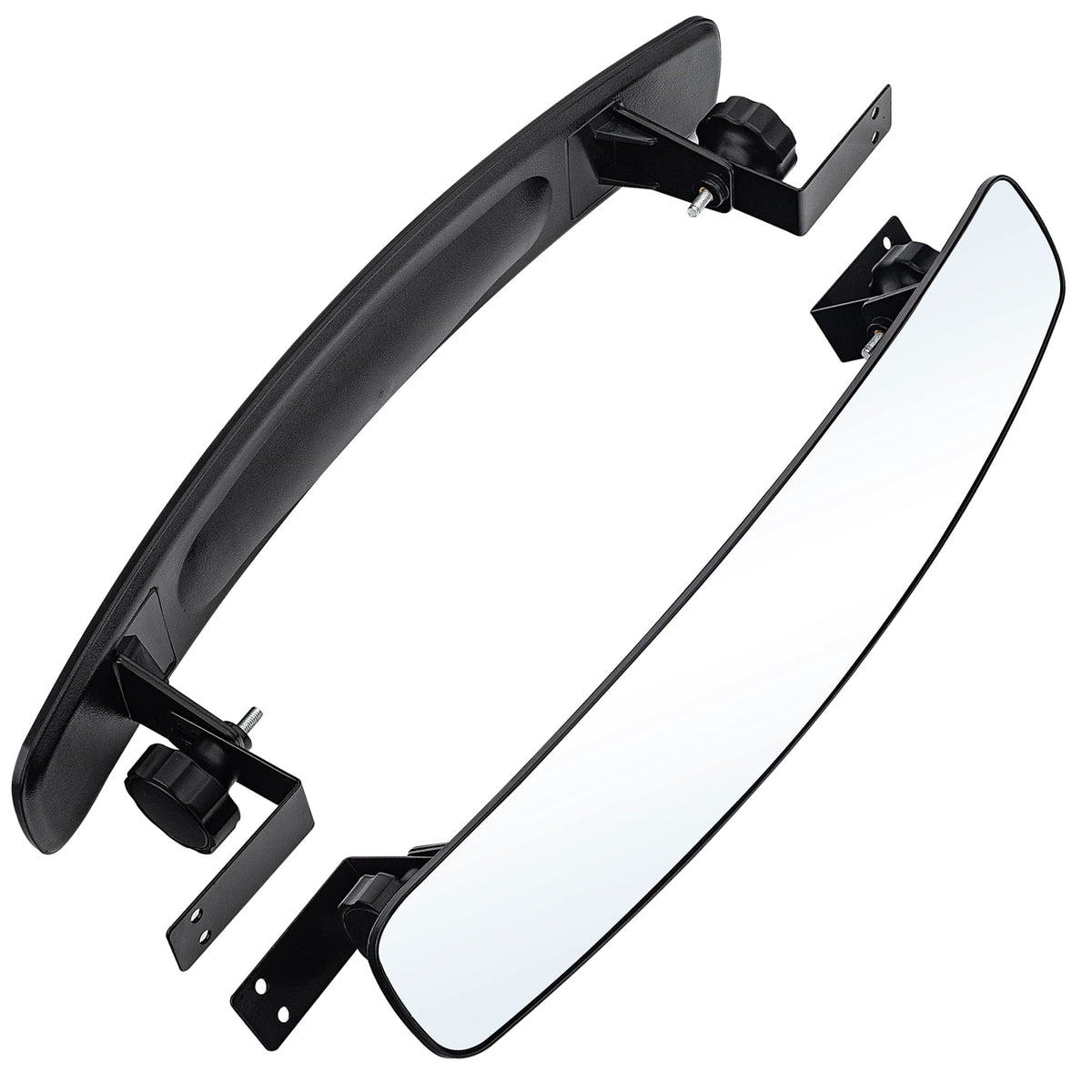  RUNQIN OUTDOOR mirror ready for EzGo, Yamaha, Club Car mounting.