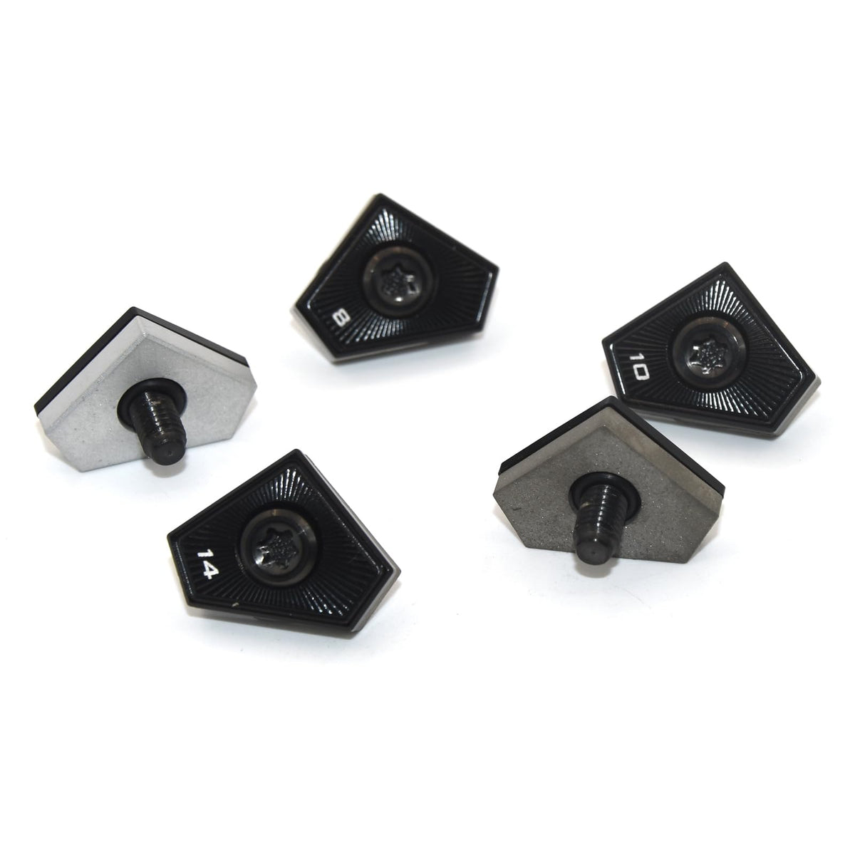 RunzeFeng weight screw close-up shows quality craftsmanship and easy install.