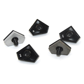 RunzeFeng weight screw close-up shows quality craftsmanship and easy install.