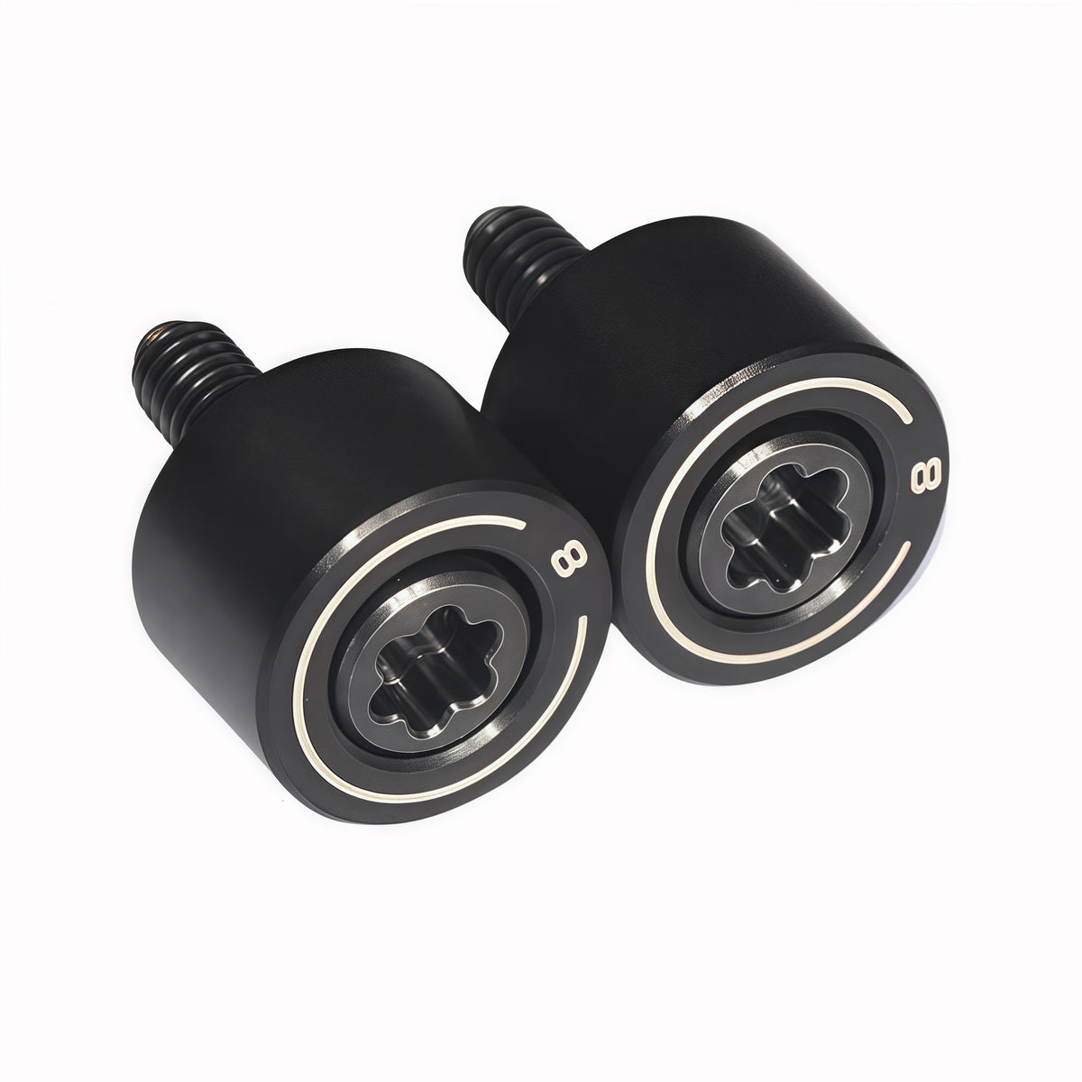 RunzeFeng white 7g golf weight for fine-tuning club balance.