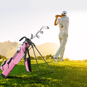 RUTHNISSI golf stand bag built-in carry handle, quick lifting for transfers.