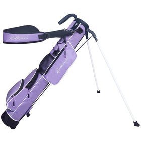 RUTHNISSI golf stand bag shows lightweight construction for easy carry