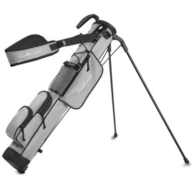 RUTHNISSI golf stand bag with side pocket for balls and tools on the course