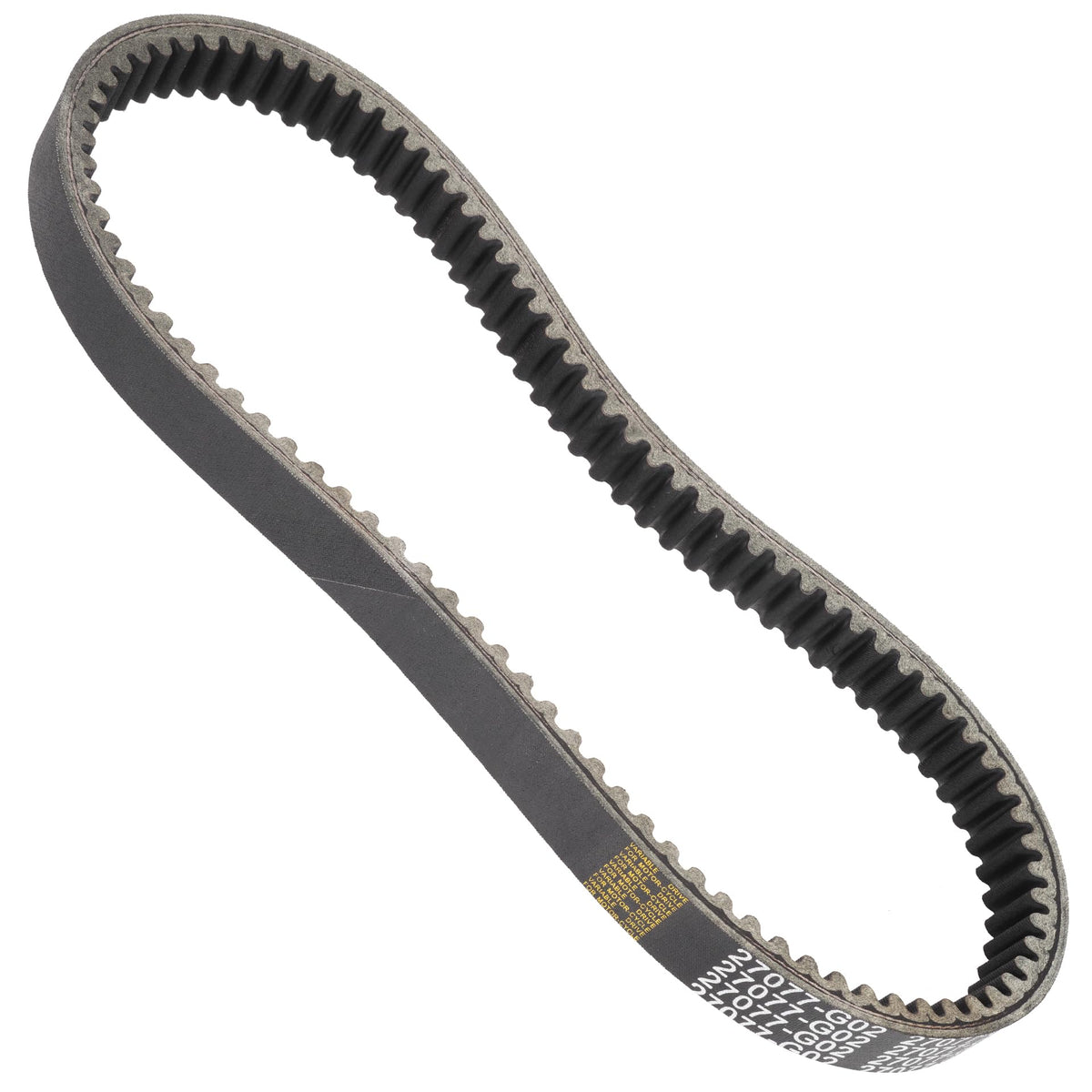 RUTU drive belt compatibility image showing belt on pulley for smooth power transfer.