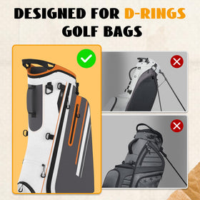 RVRAYS all-black design complements any golf bag style