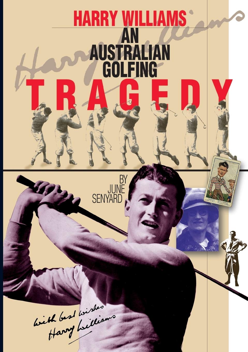 Ryan Company Harry Williams cover image, enticing golf history readers with a poignant Australian tragedy.