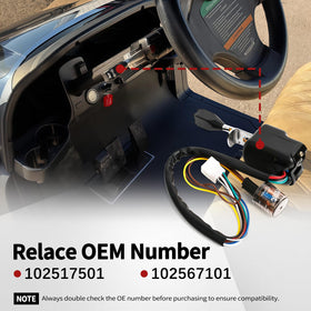 RydSuns switch front view highlights compact all-in-one control on the dashboard.