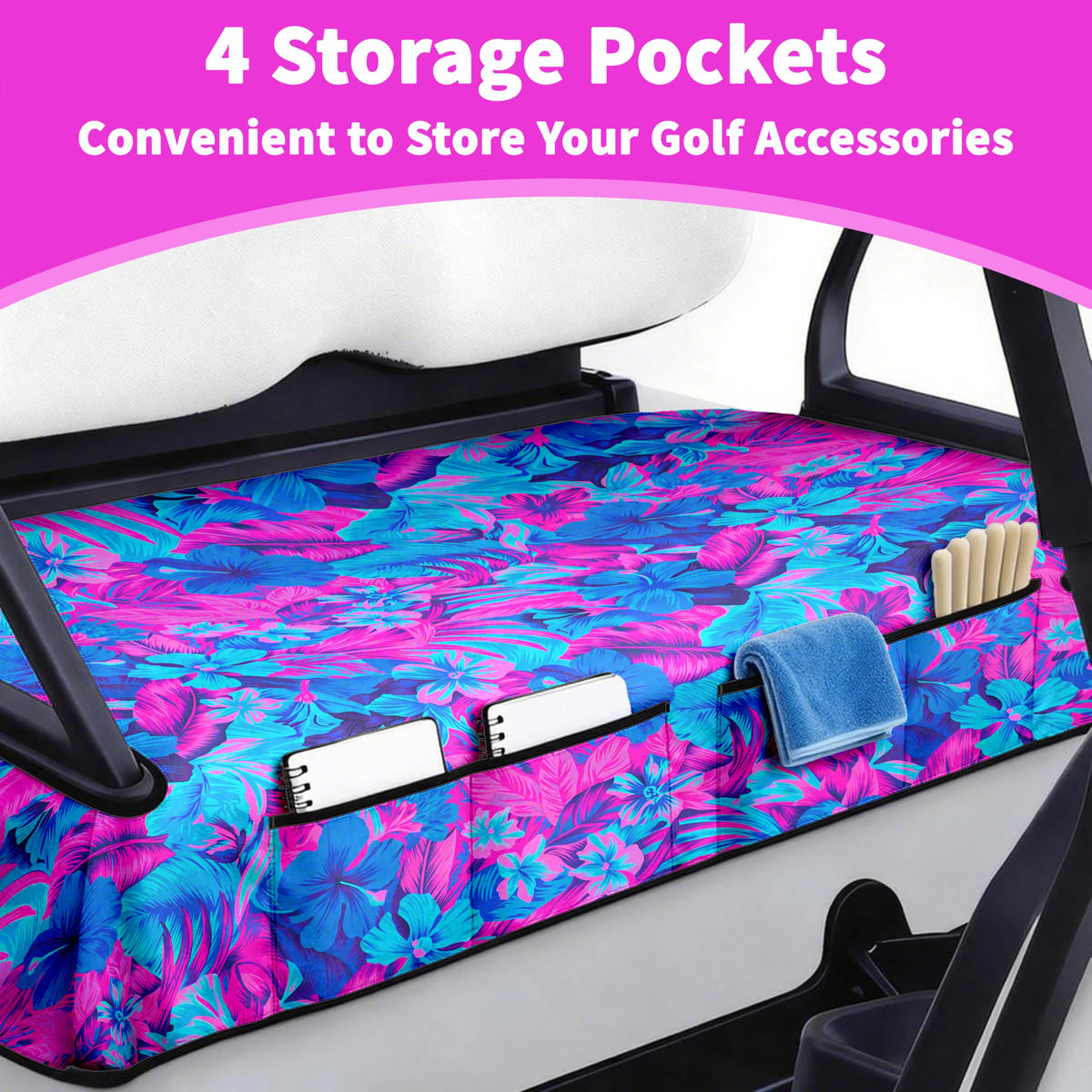 rywyyebsi Durable pattern design enhances cart style and protection