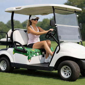 rywyyebsi front-pocket design keeps sunglasses and towels within reach while driving.