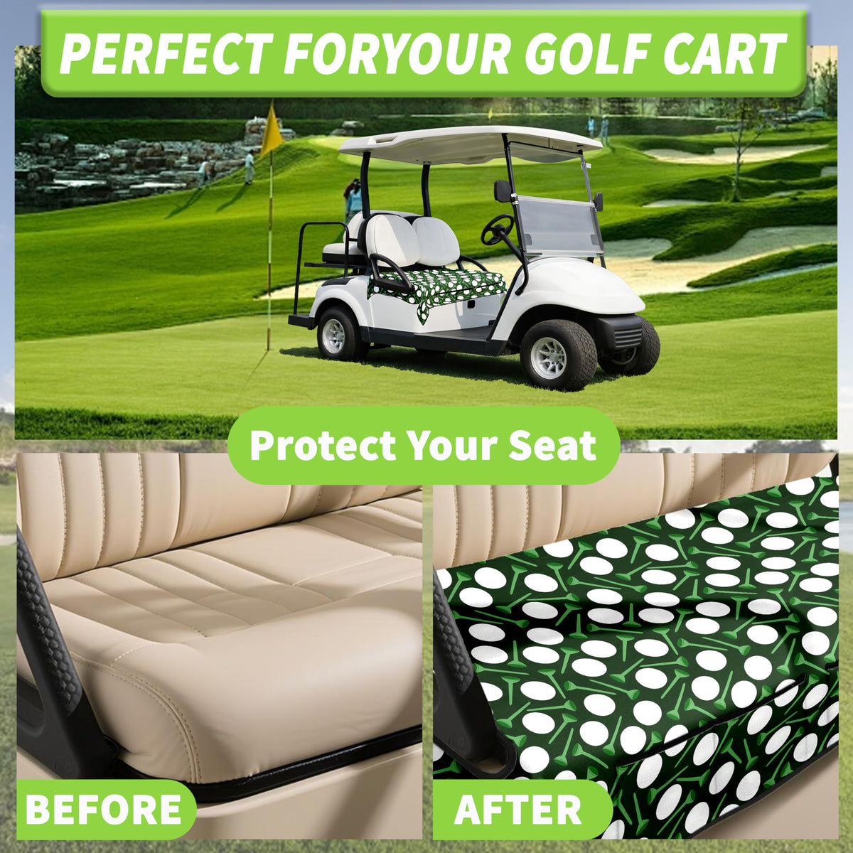 rywyyebsi golf cart blanket durable material protects seats from wear