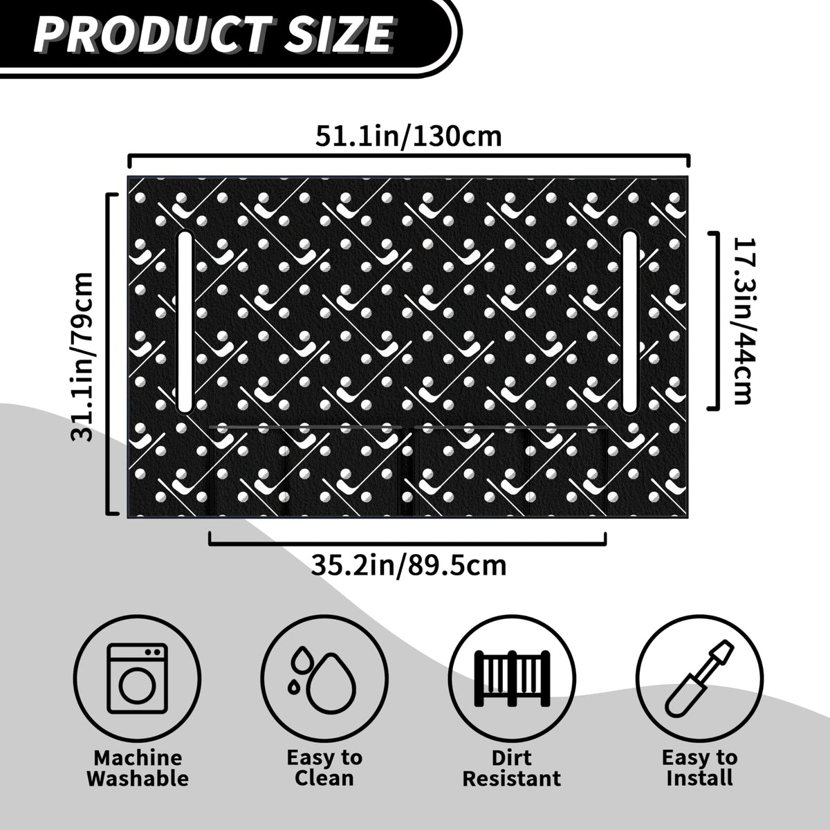 rywyyebsi seat towel blanket fabric shows soft, breathable polyester-spandex blend.