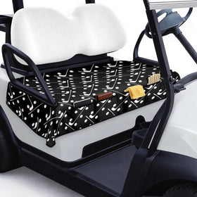 rywyyebsi golf cart seat cover with front pockets keeps valuables accessible.