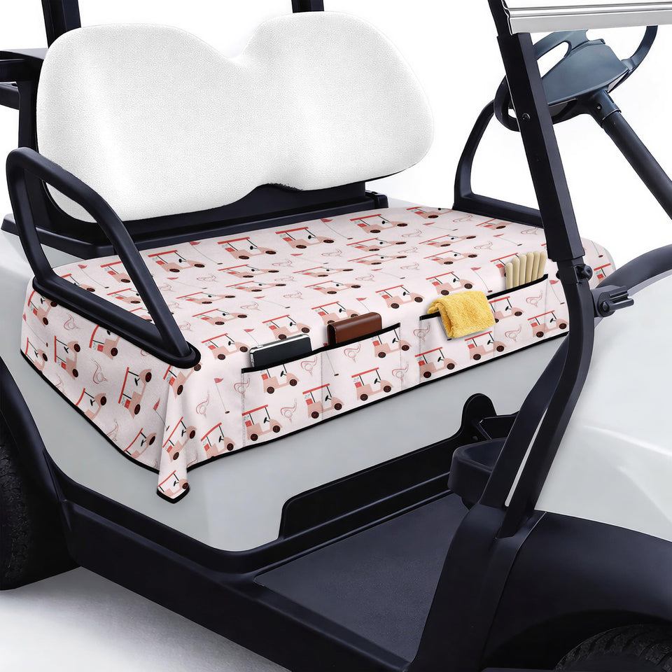 rywyyebsi golf cart seat cover with front pockets keeping essentials organized
