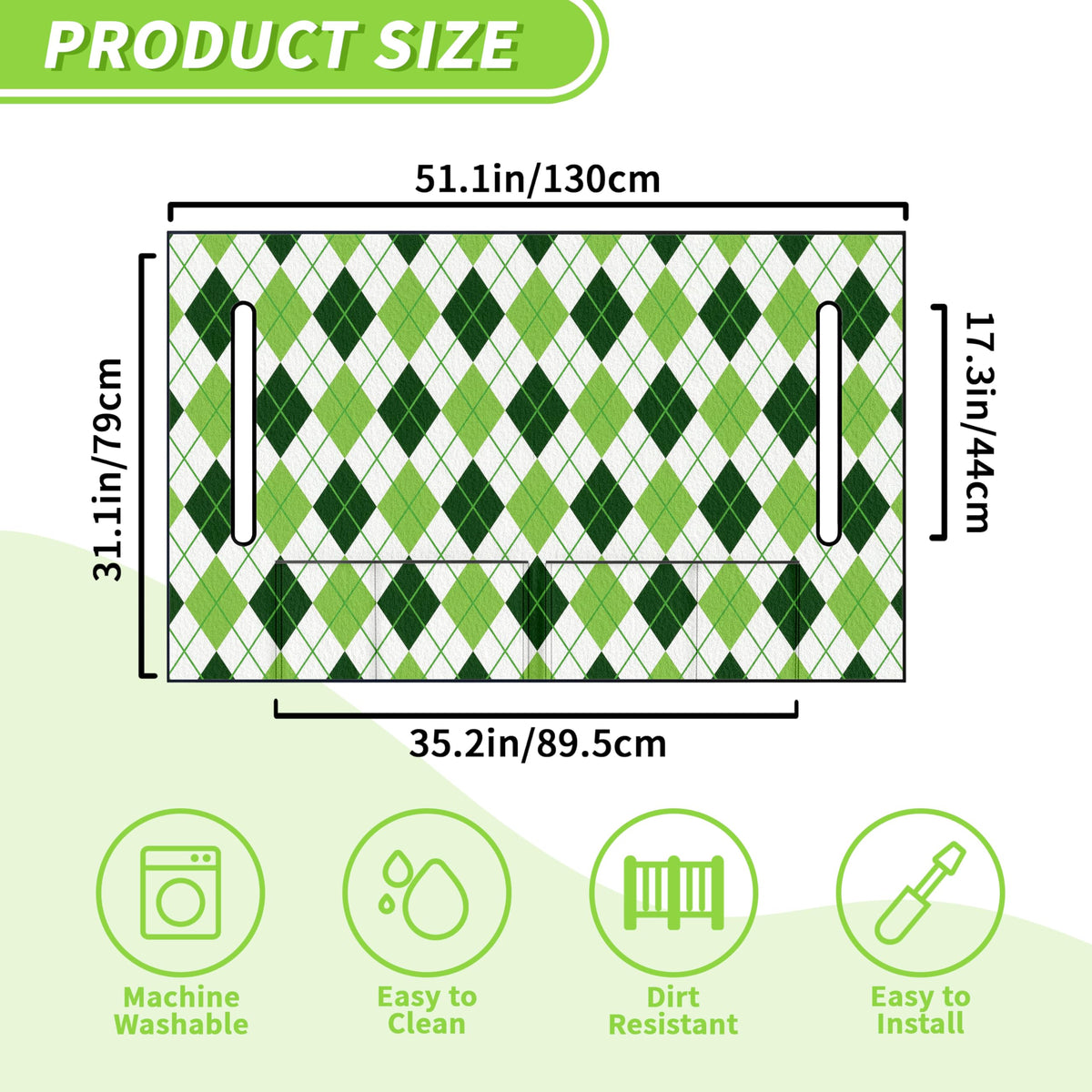 rywyyebsi quilted-design seat cover provides soft, breathable comfort during rides