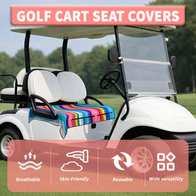 rywyyebsi golf cart seat cover universal fit for most carts at 51x31 inches.