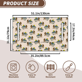rywyyebsi seat towel blanket 51x31 for comfortable, clean two person seating