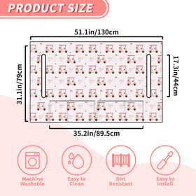 rywyyebsi 51x31 seat blanket offers soft quilted comfort