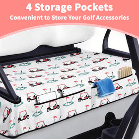 rywyyebsi seat cover is easy to install and remove for busy days.