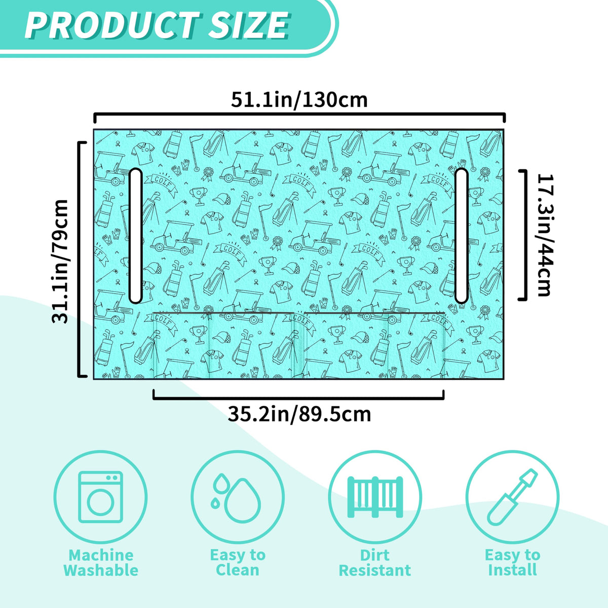 rywyyebsi seat cover fabric polyester-spandex is lightweight and breathable