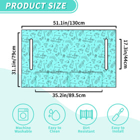 rywyyebsi seat cover fabric polyester-spandex is lightweight and breathable