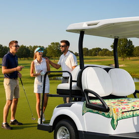 rywyyebsi stylish pattern elevates your golf cart look.