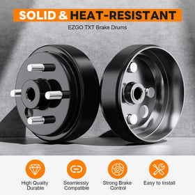0.75-inch center hole and 24-tooth spline on Rzcazzide hub for EZGO TXT