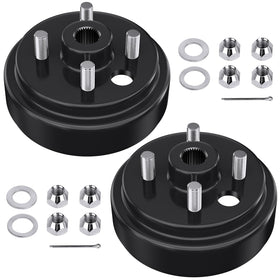 Rzcazzide 21807G1 brake drum for EZGO TXT with 30-tooth spline