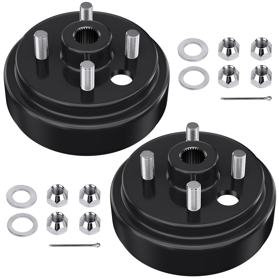 Rzcazzide 21807G1 brake drum for EZGO TXT with 30-tooth spline