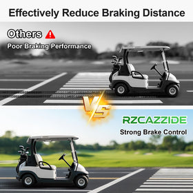 Rzcazzide 21807G1 rear drum installation steps for EZGO carts