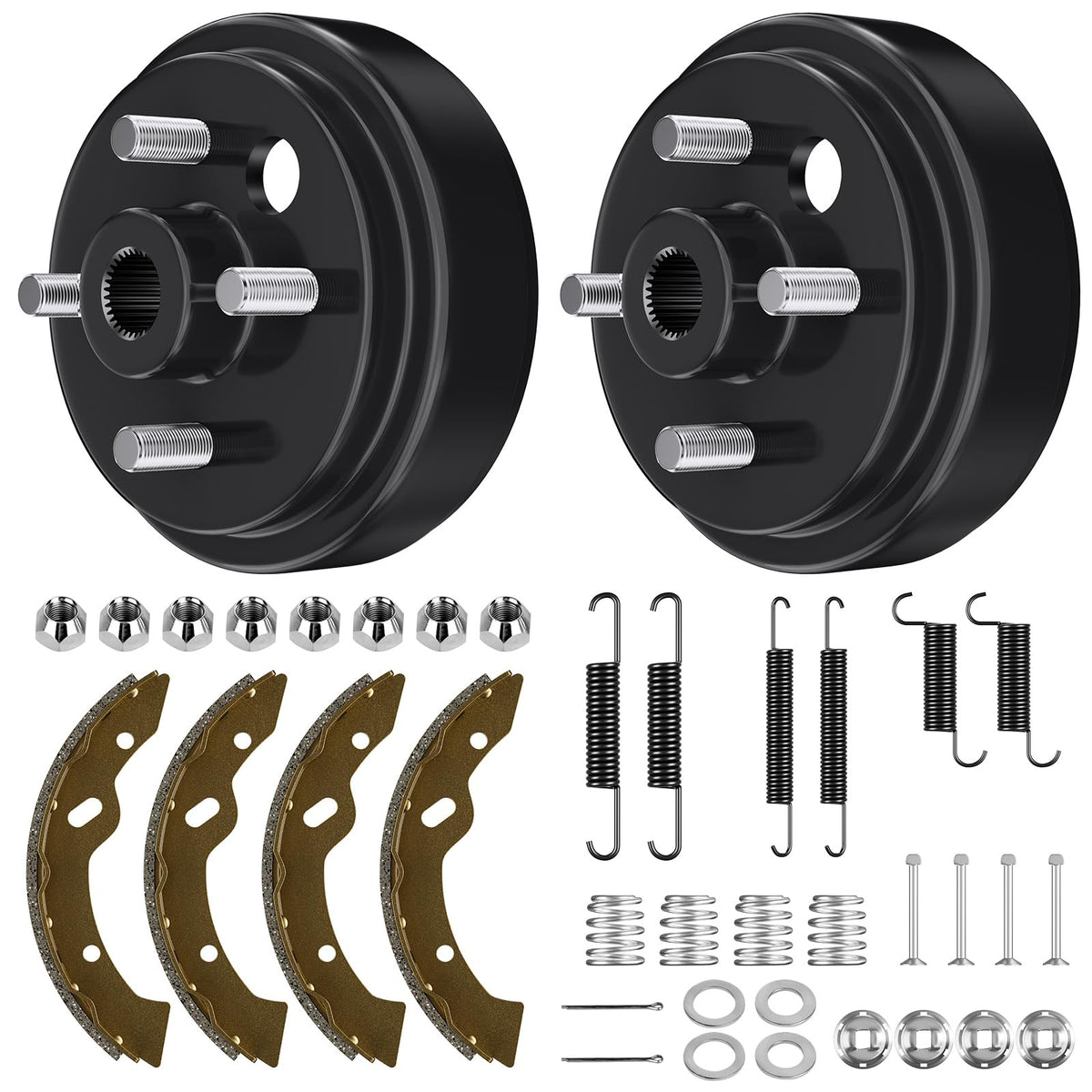 Rzcazzide 30-tooth brake drum for EZGO improves braking reliability on gas carts