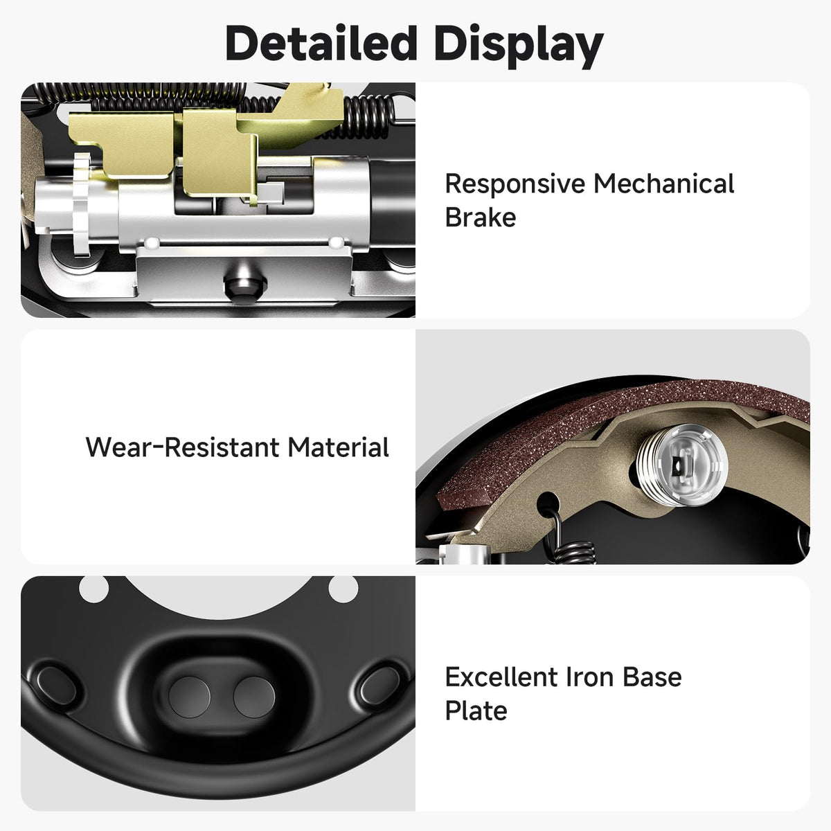 Rzcazzide adjustable kit for precise brake alignment.