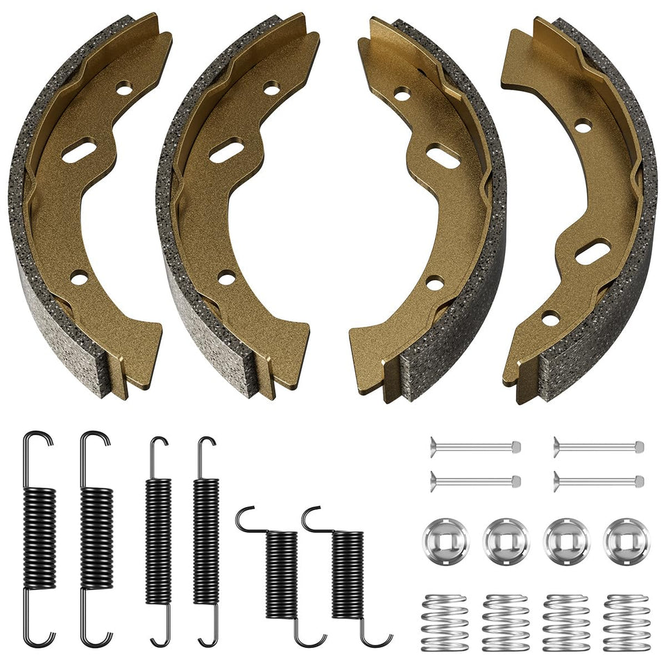 Rzcazzide EZGO brake shoes package ready for easy installation