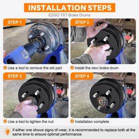 Rzcazzide brake hub kit includes lug nuts and cotter pins.