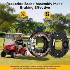 Rzcazzide upper and lower springs for smooth braking.