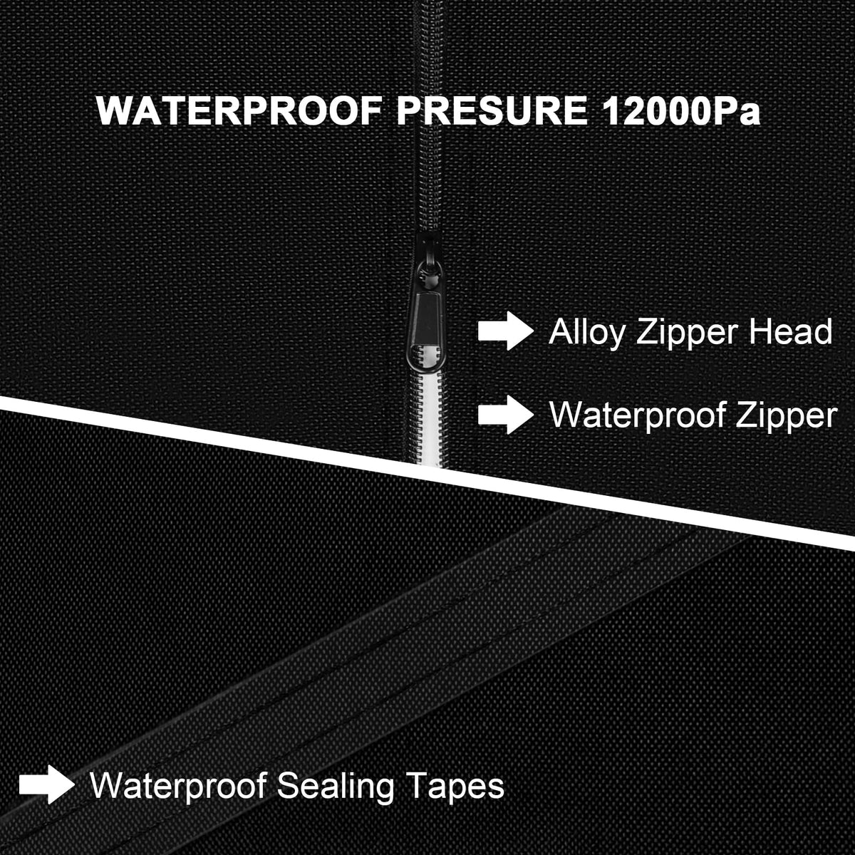 RZKHDZHM elastic bottom fit ensures secure coverage.